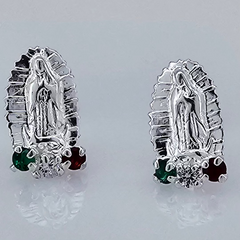 BROQUEL VIRGEN PLATA .925