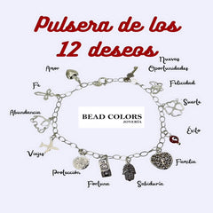 PULSO 12 DESEOS PLATA .925