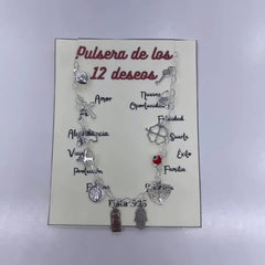 PULSO 12 DESEOS PLATA .925