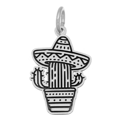 DIJE CACTUS / MACETA PLATA .925
