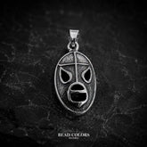 DIJE MASCARA SANTO PLATA .925