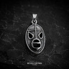DIJE MASCARA SANTO PLATA .925