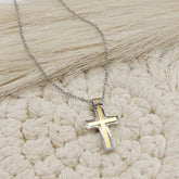 GARGANTILLA CRUZ MP ACERO