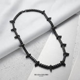 GARGANTILLA ZIRCONIA 50 CM ACERO