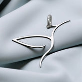 DIJE COLIBRÍ CONTORNO PLATA .925