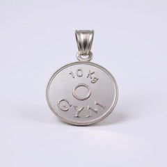 DIJE DISCO GYM PLATA .925