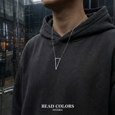 GARGANTILLA TRIANGULO PLATA .925