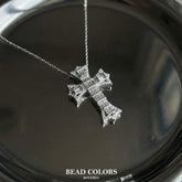 GARGANTILLA CRUZ PLATA .925