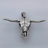 DIJE CALAVERA PLATA .925