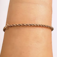 PULSO TORSAL 21 CM. ORO 10K