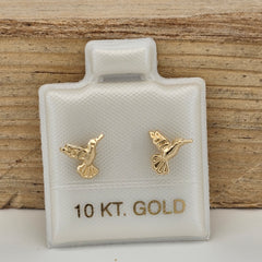 BROQUEL COLIBRÍ ORO 10K