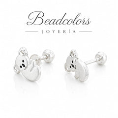 BROQUEL KOALA PLATA .925