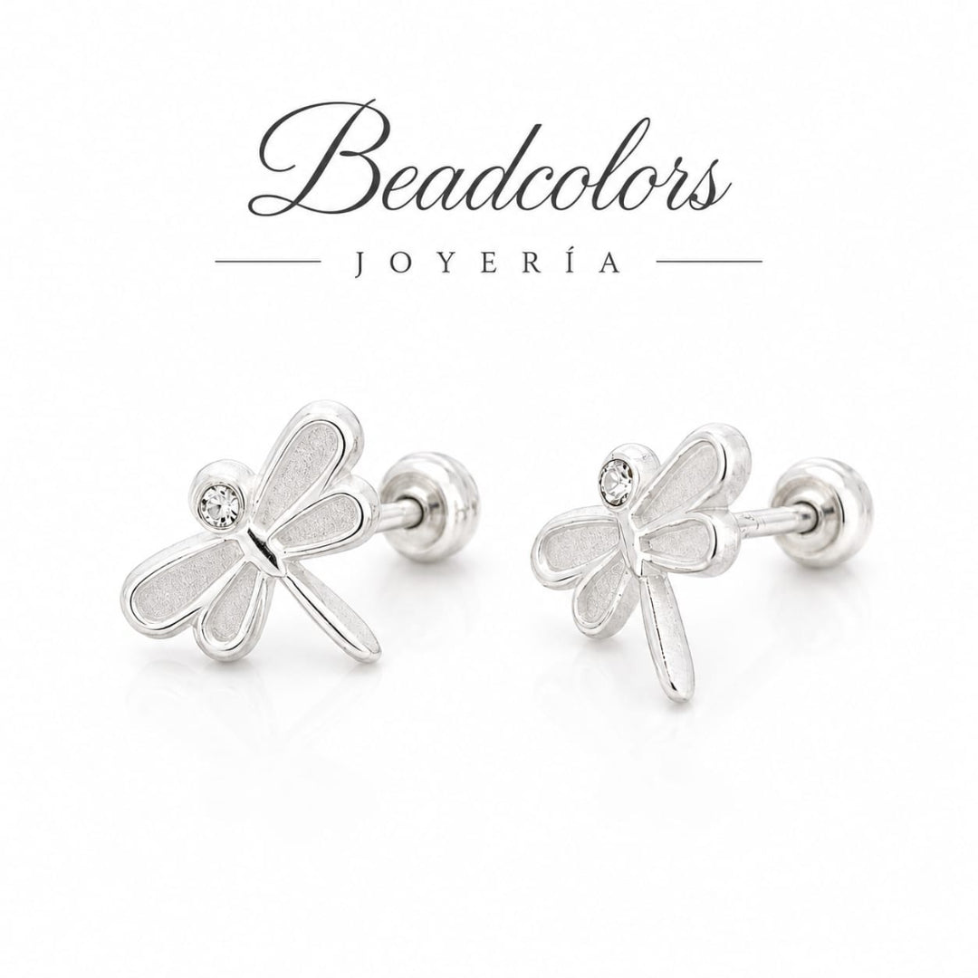 BROQUEL PLATA LIBELULA CH