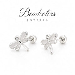 BROQUEL PLATA LIBELULA CH