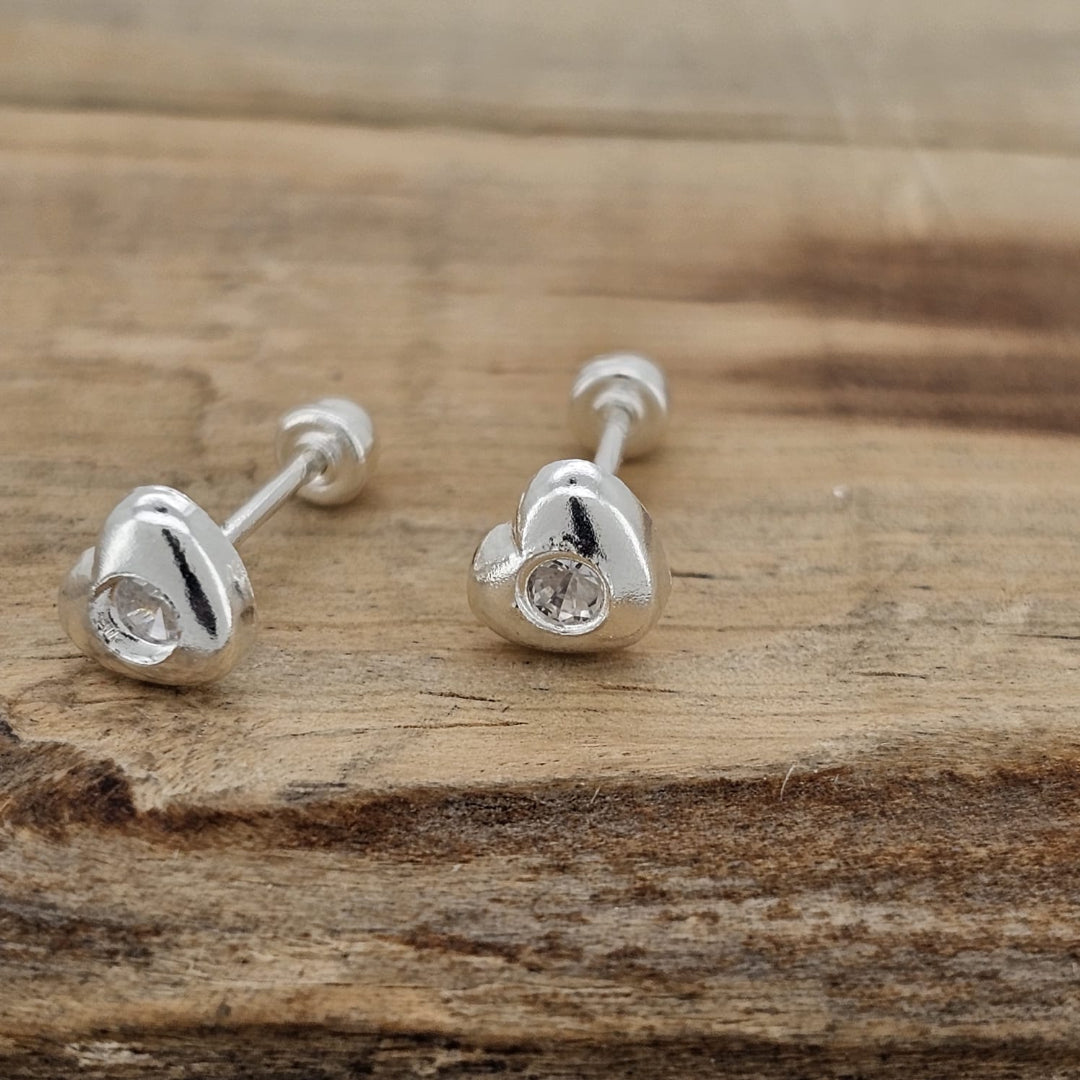 BROQUEL CORAZON GDE. PLATA .925