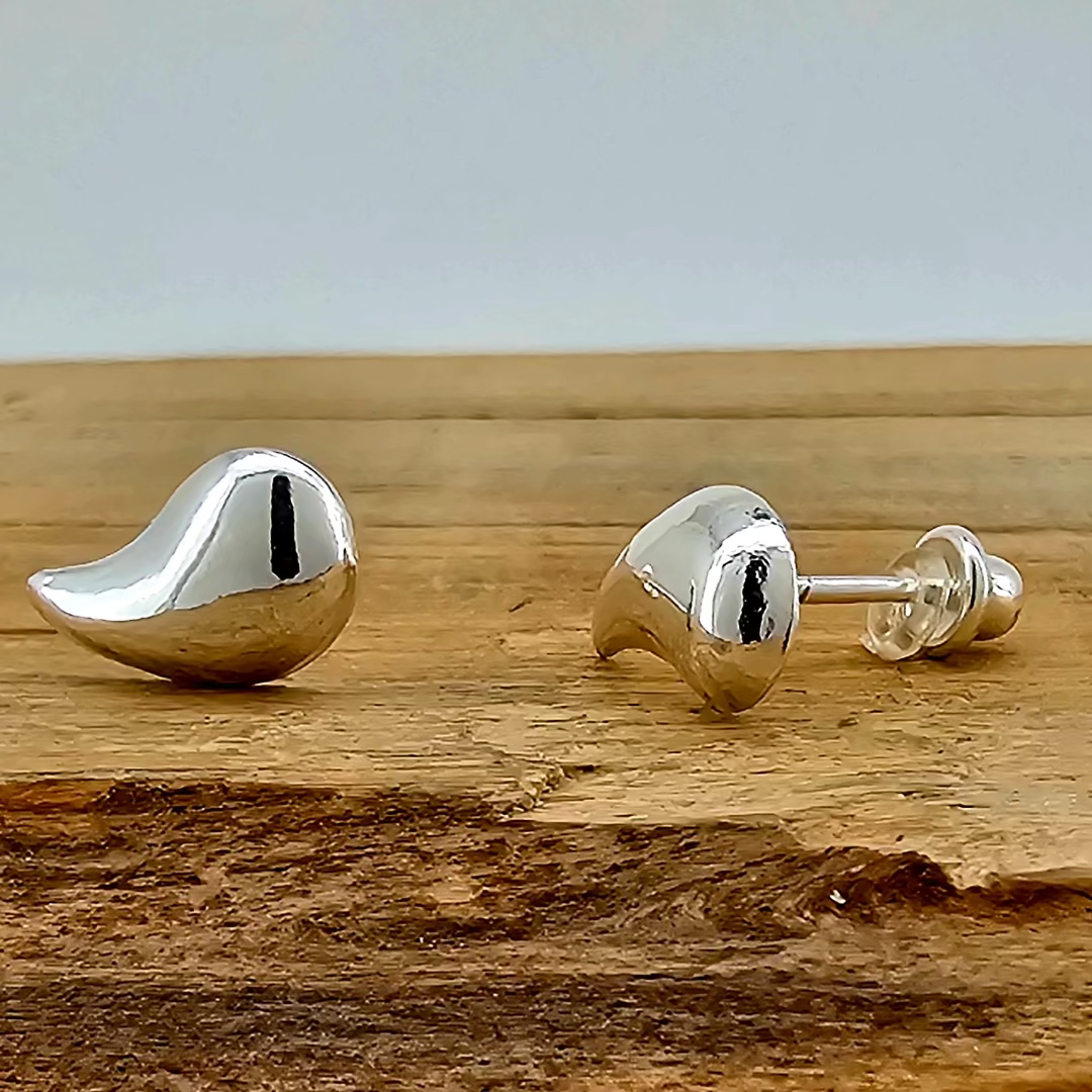 BROQUEL MANGO PLATA .925