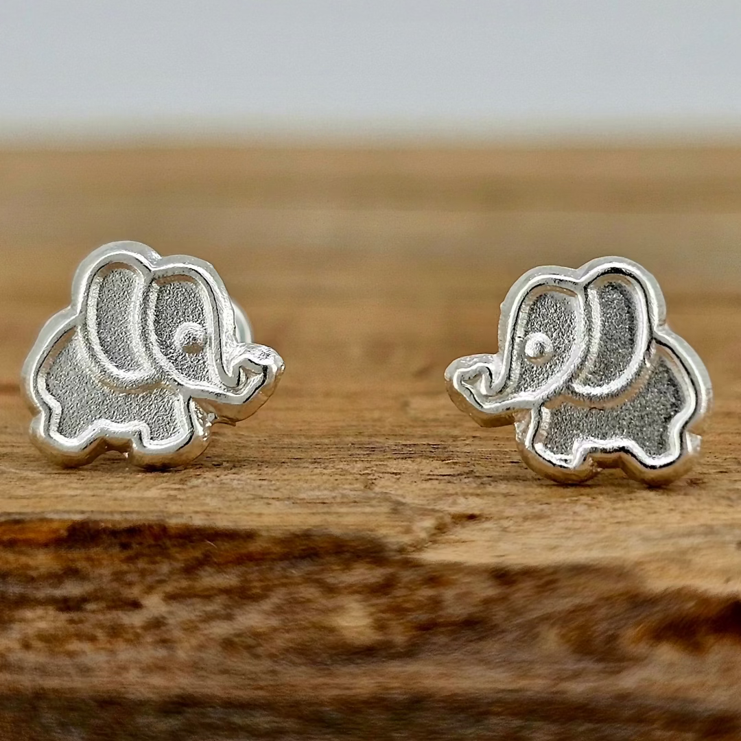 BROQUEL ELEFANTE PLATA .925