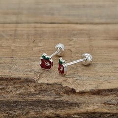 BROQUEL MANZANA PLATA .925