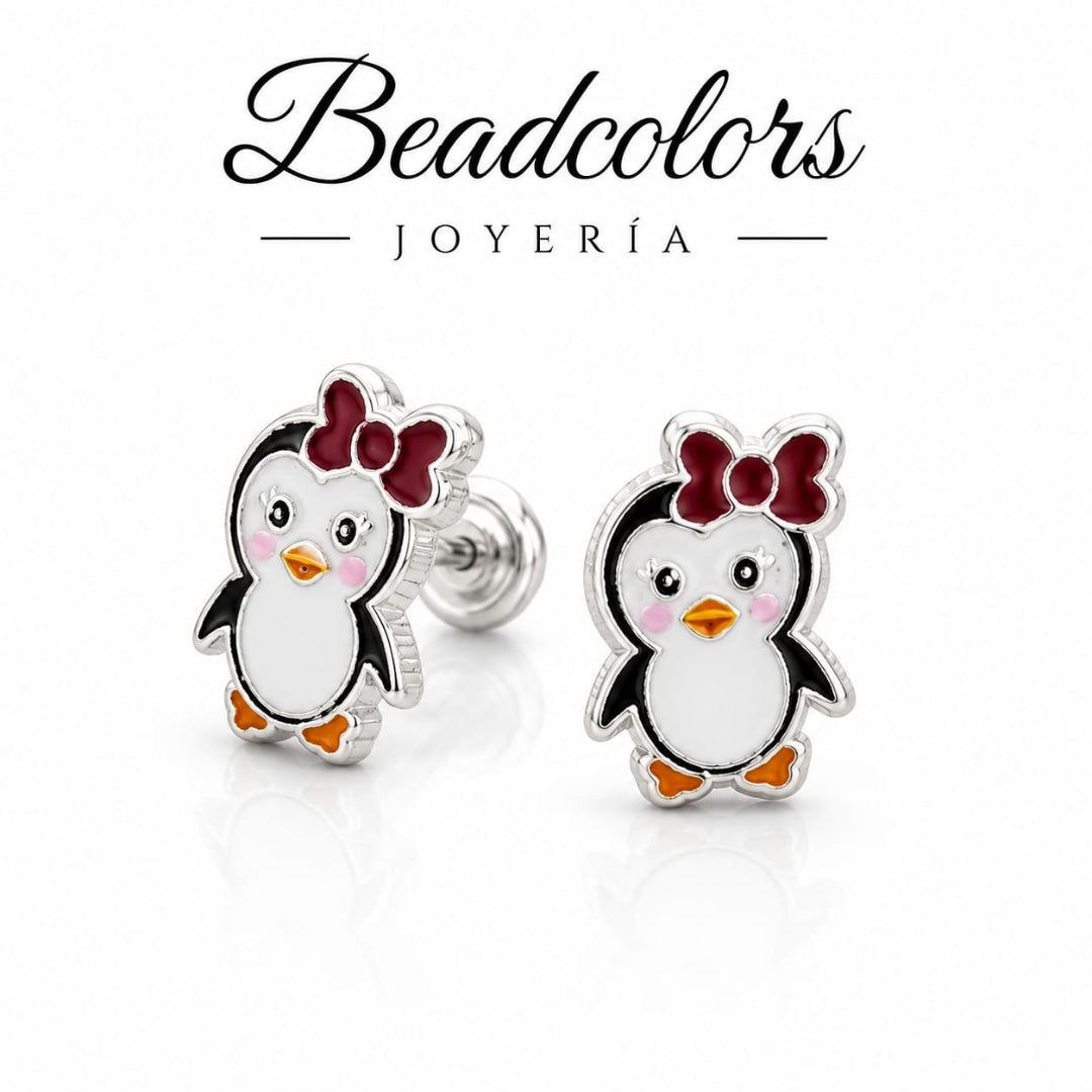 BROQUEL PINGUINA ESM. PLATA .925
