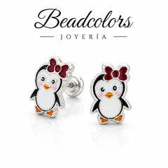 BROQUEL PINGUINA ESM. PLATA .925