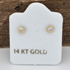 BROQUEL BISEL #3 ORO 14K