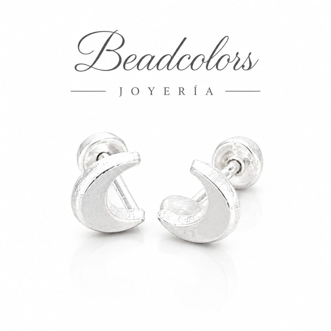 BROQUEL LUNA LUSTRE PLATA .925