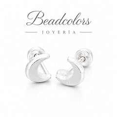 BROQUEL LUNA LUSTRE PLATA .925