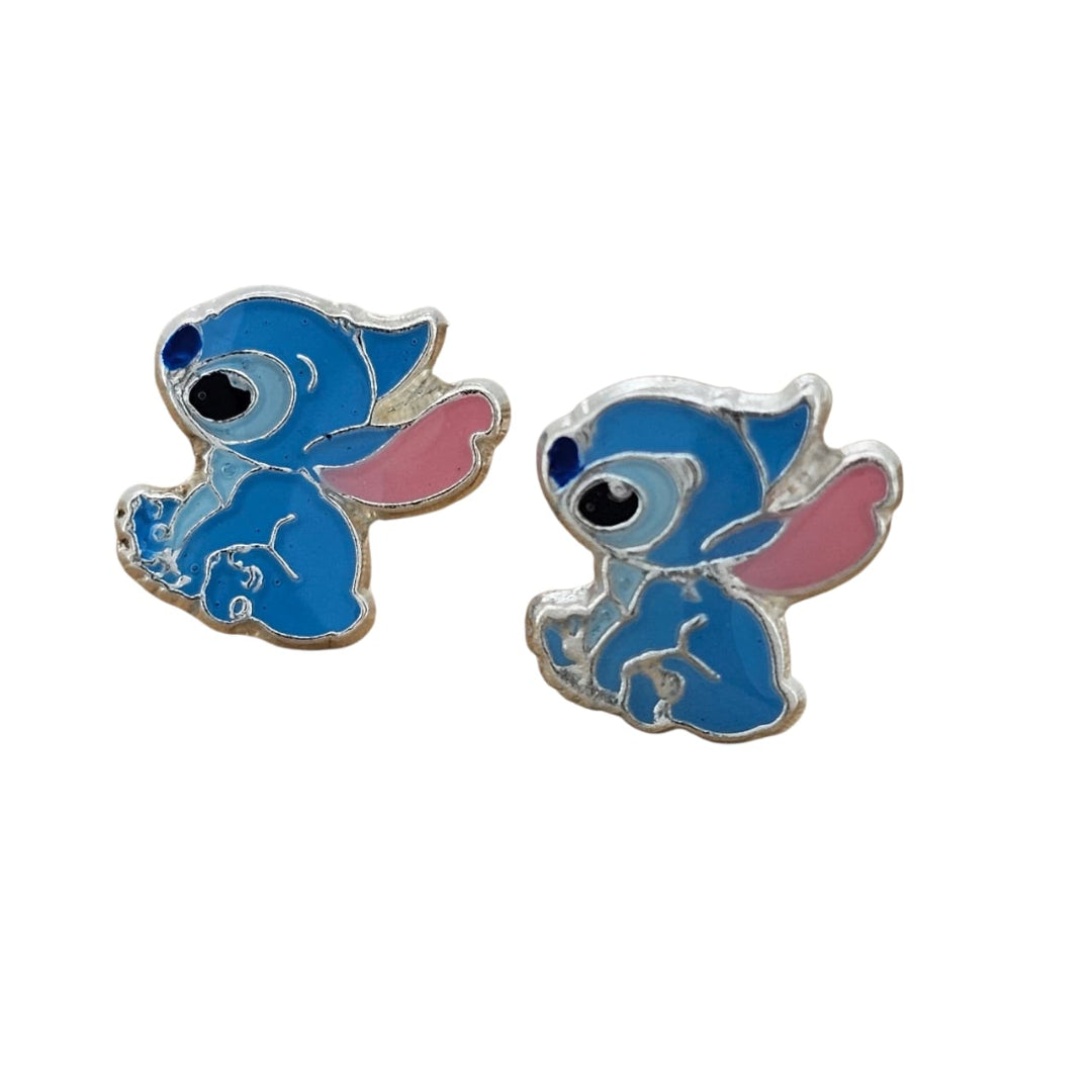 BROQUEL STITCH PLATA .925