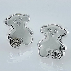 BROQUEL OSO PLATA .925