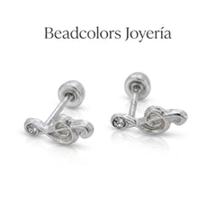 BROQUEL NOTA DE SOL PLATA .925
