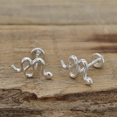 BROQUEL VIVORA PLATA .925