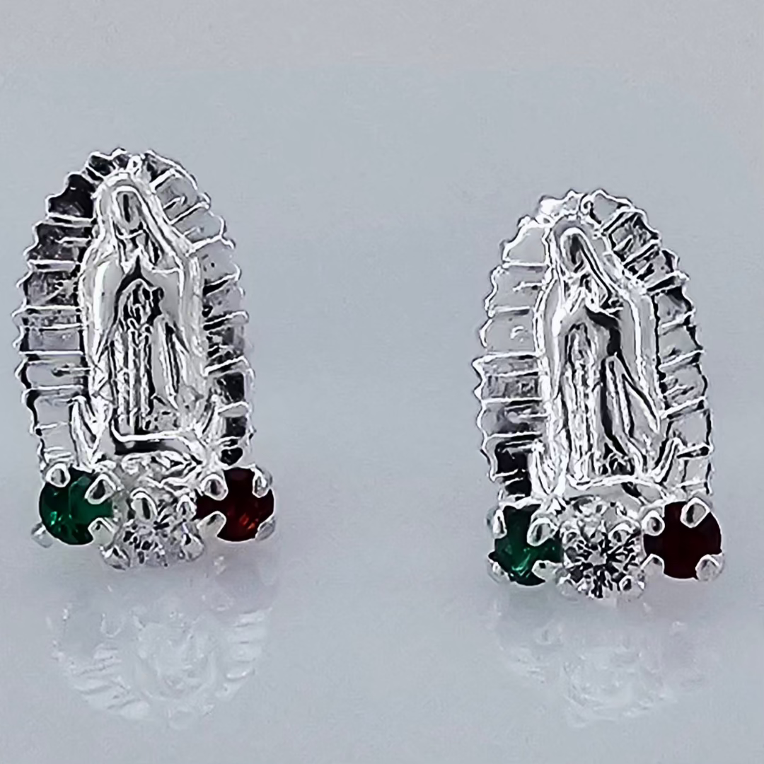BROQUEL VIRGEN PLATA .925