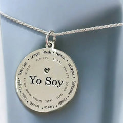 GARGANTILLA YO SOY PLATA .925