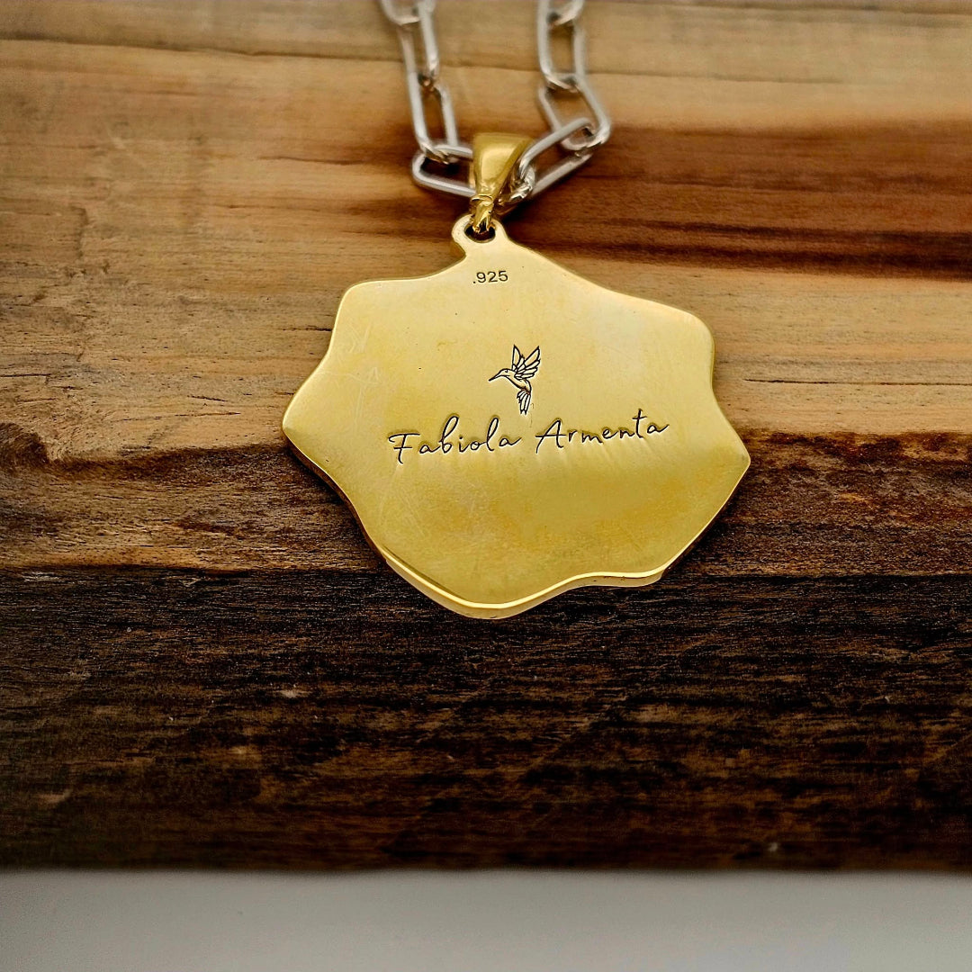 DIJE SELLO COLIBRI D PLATA .925