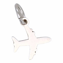 DIJE AVION MINI PLATA .925