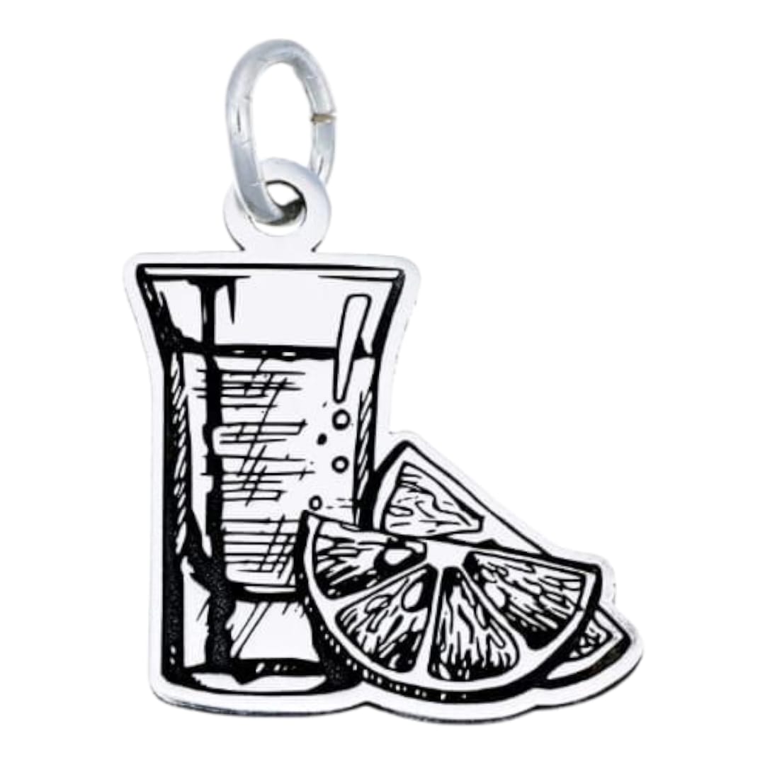 DIJE TEQUILA PLATA .925