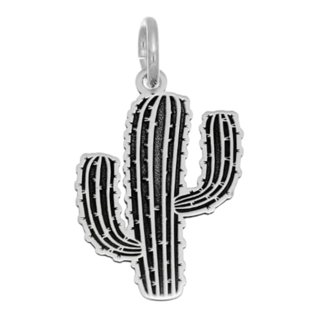 DIJE CACTUS PLATA .925