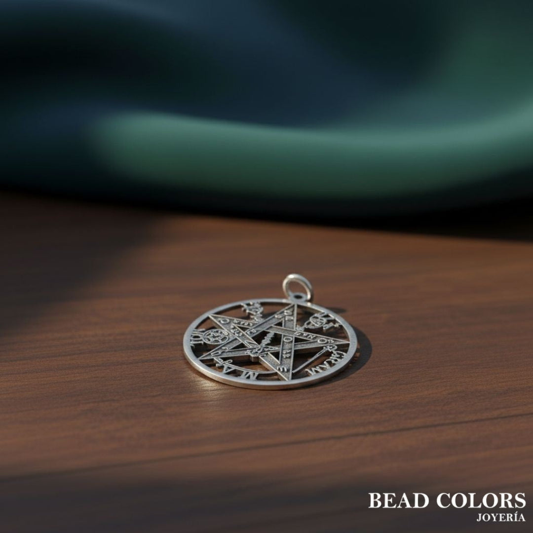 DIJE TETRAGRAMATON PLATA .925