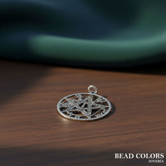 DIJE TETRAGRAMATON PLATA .925