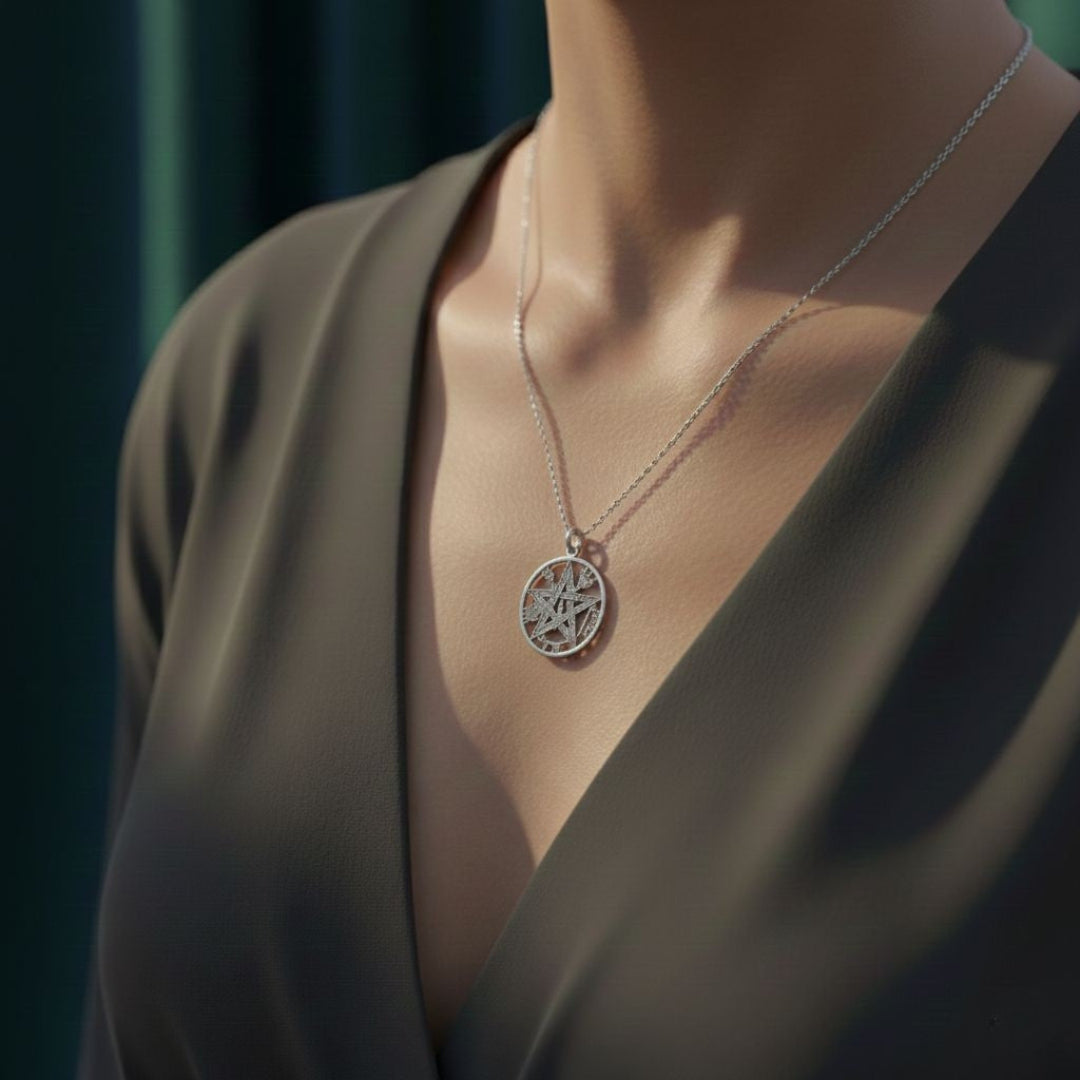DIJE TETRAGRAMATON PLATA .925