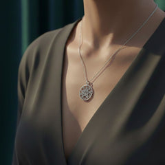 DIJE TETRAGRAMATON PLATA .925