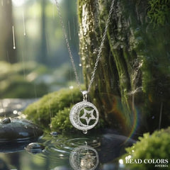 GARGANTILLA LUNA/ESTRELLA PLATA .925