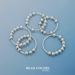 ANILLO ANTIESTRES PLATA .925