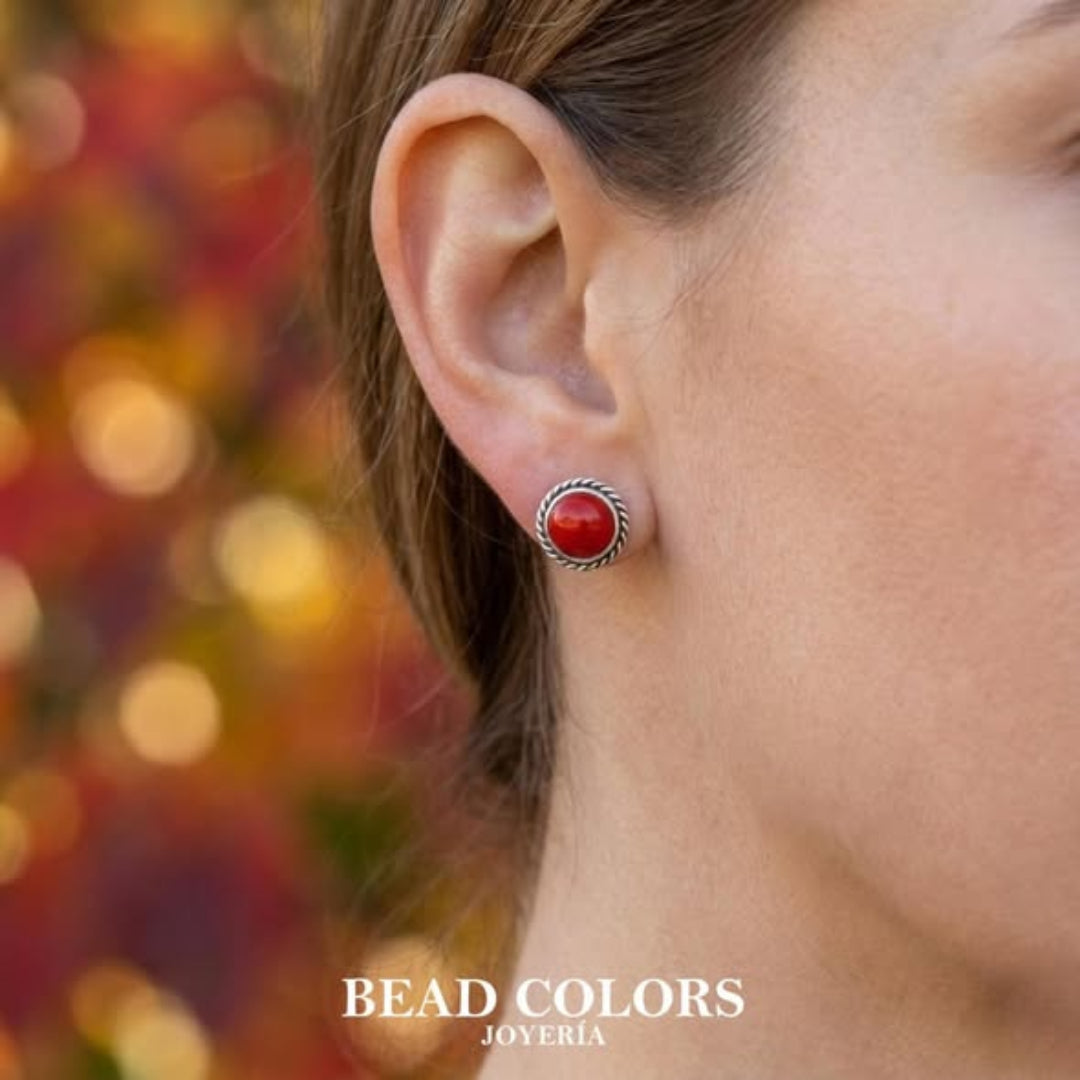 ARETE CORAL PLATA .925