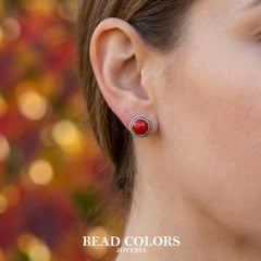 ARETE CORAL PLATA .925