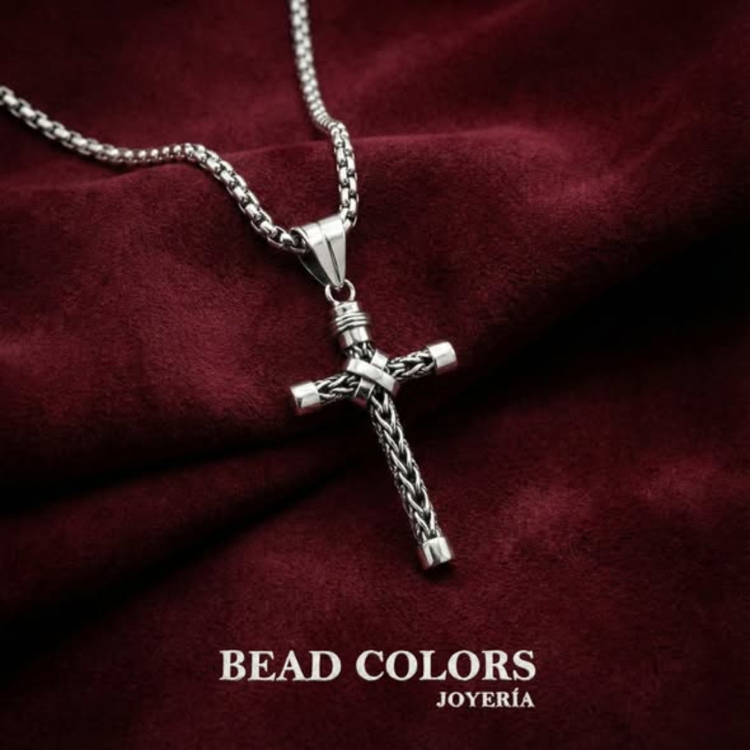 DIJE CRUZ BALI PLATA .925