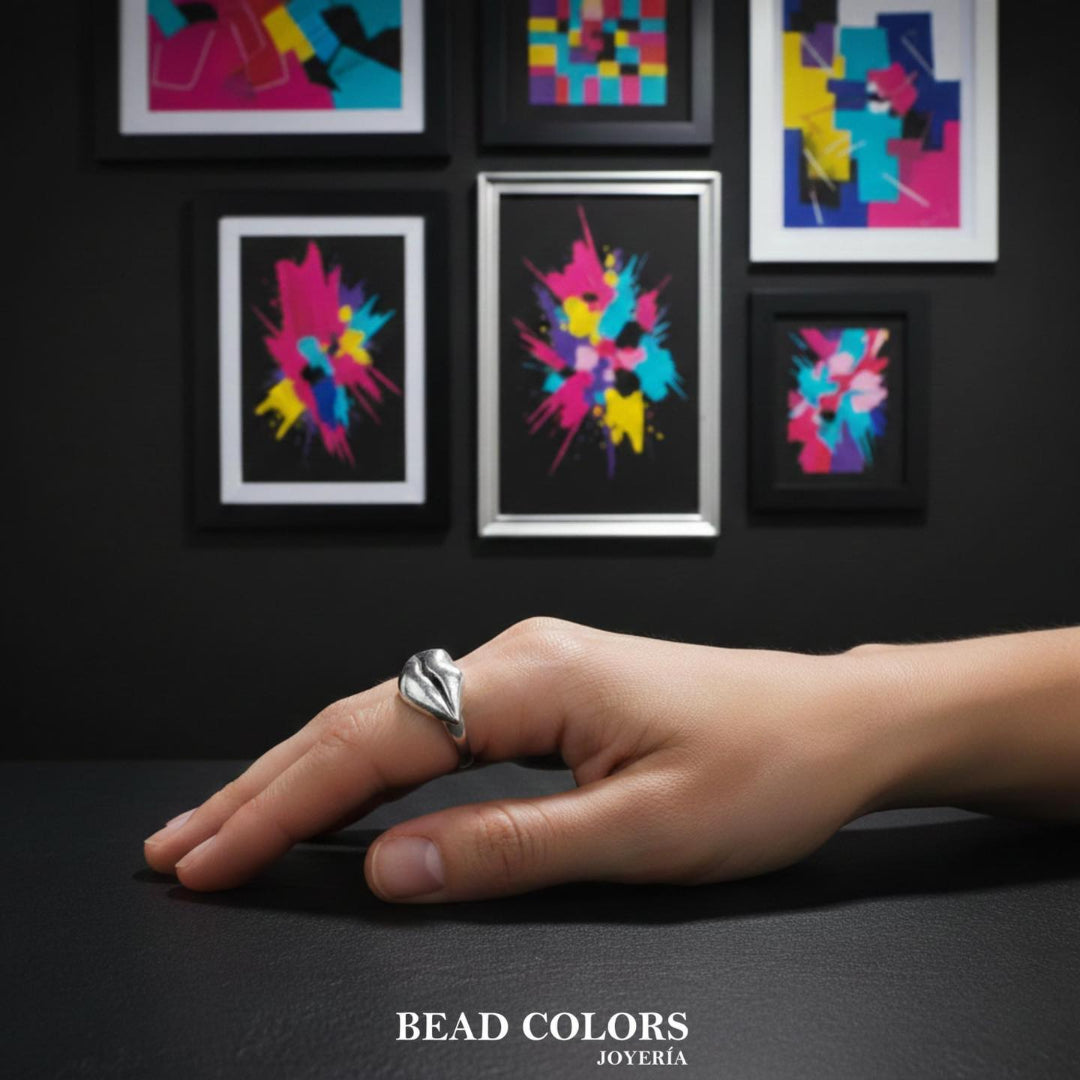 ANILLO BESO CM PLATA .925