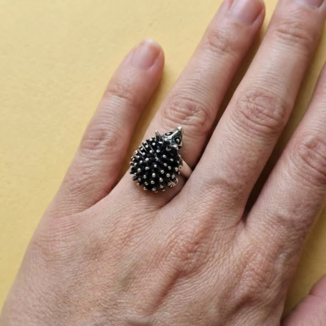 ANILLO PUERCOESPIN CM PLATA .925