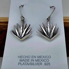 ARETES AGAVE CM PLATA .925
