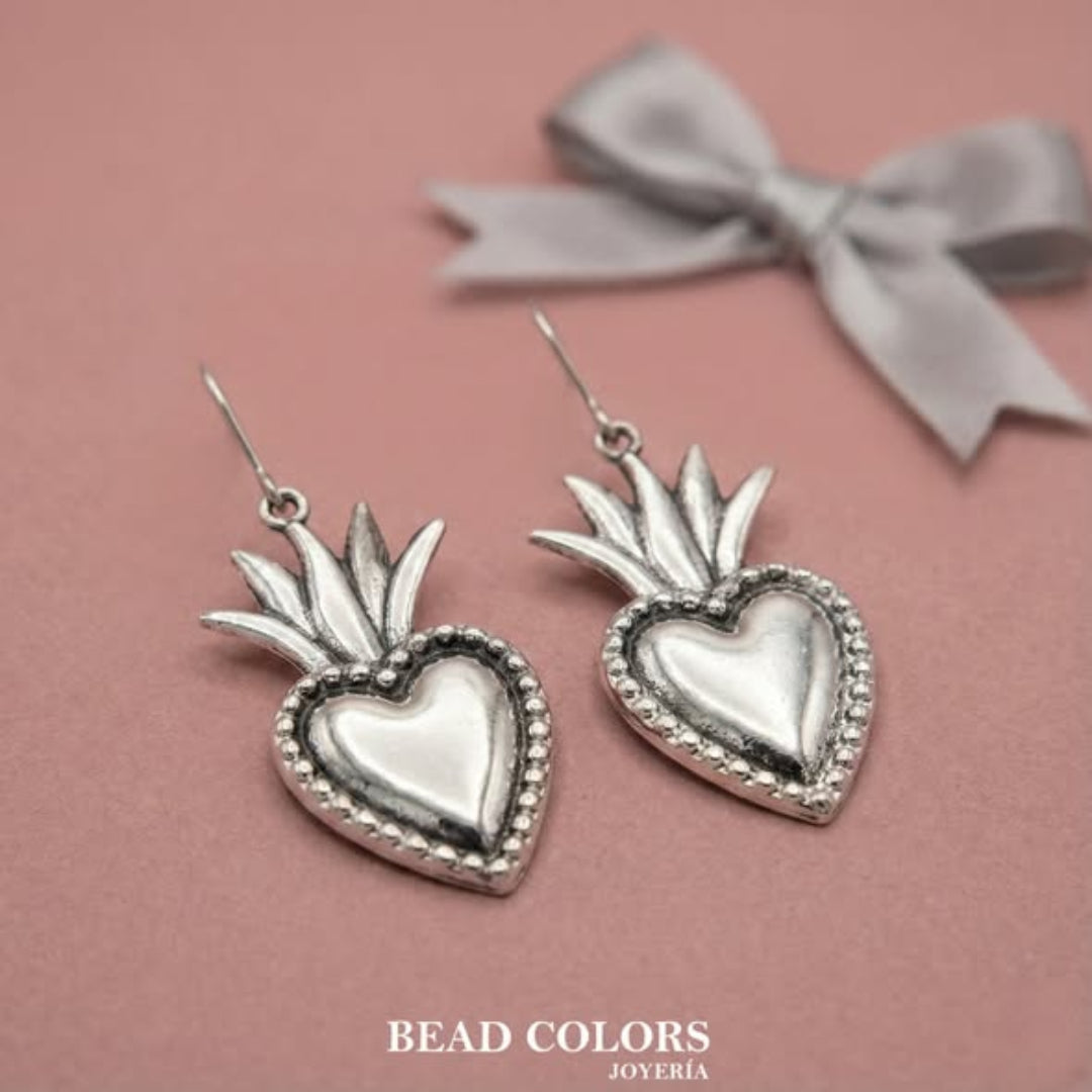 ARETE SAGRADO CORAZON CM PLATA .925